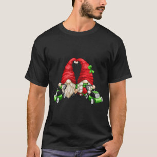 Lawn Mowing Family Group Halloween Costumes Garden T-Shirt