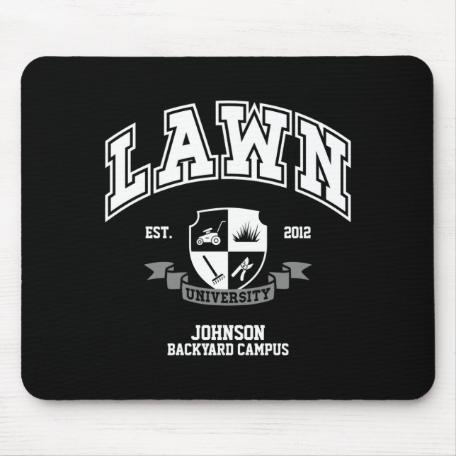 Lawn Mowing Funny Yard Work For Dad Grandpa _1  Mouse Pad (Front)