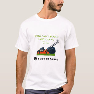 Lawn Mowing Landscaping Garden Lawn Care T-Shirt