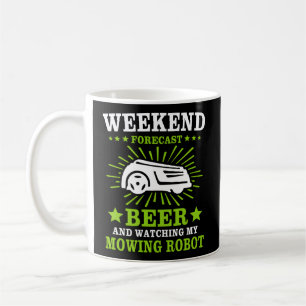 Lawn Mowing Robot Lawnmower Lawn Mower Coffee Mug