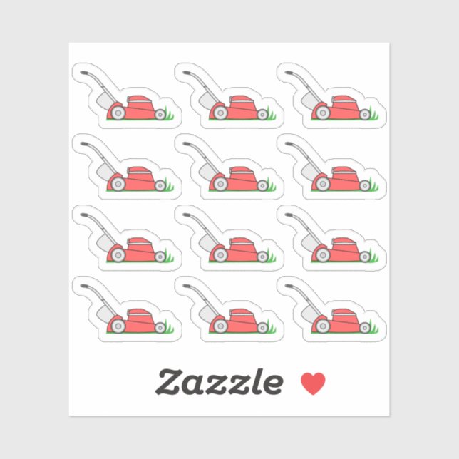 Lawn Mowing Yard Work Reminder Bujo Planner (Sheet)