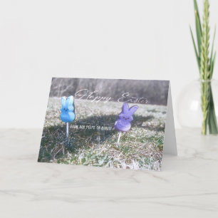 LAWN PEEPS Greeting Card