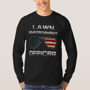 Lawn Ranger Grass Mower Mowing Father's Day Garden T-Shirt