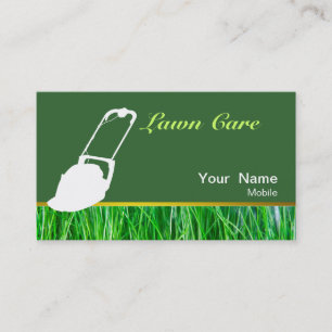 Lawn Services Business Card
