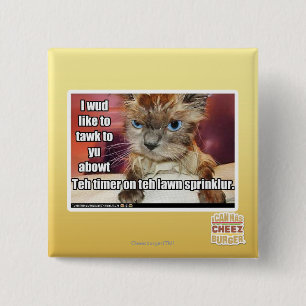Lawn Sprinklur Timer 2 Inch Square Button