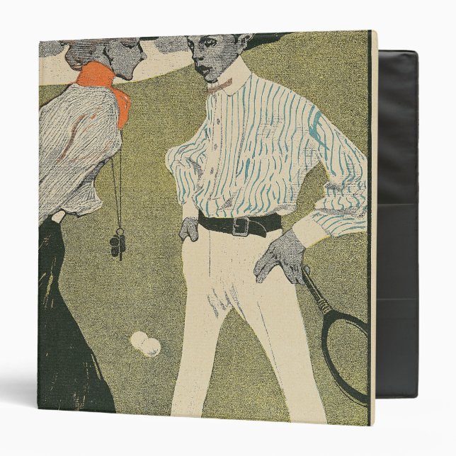 Lawn Tennis Binder (Front/Inside)