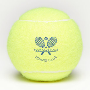 Lawn Tennis Country Club Name Custom Balls