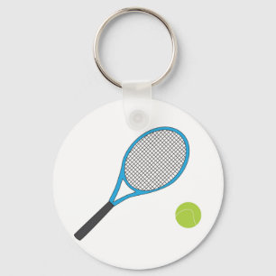 Lawn Tennis Keychain
