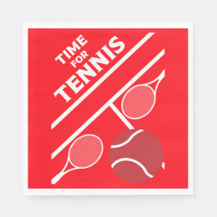 Lawn Tennis Players Napkin
