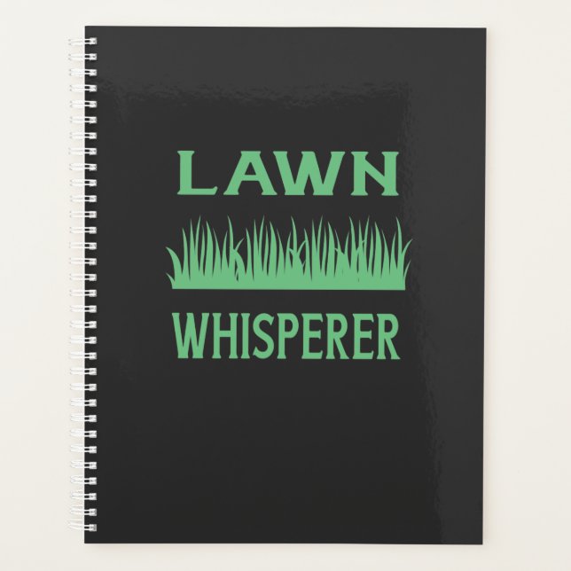 Lawn Whisperer Planner (Front)
