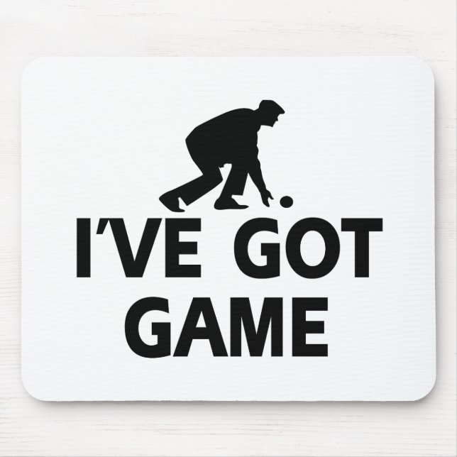 LAWNBOWL.png Mouse Pad (Front)