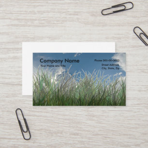 Lawncare Business Card