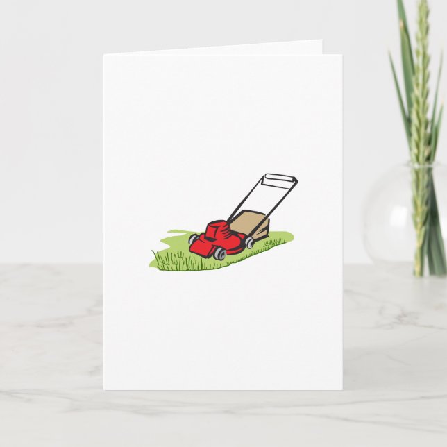 LAWNMOWER CARD (Front)