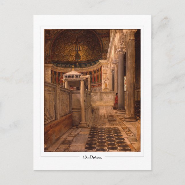 Lawrence Alma-Tadema #114 - Fine Art Postcard (Front)