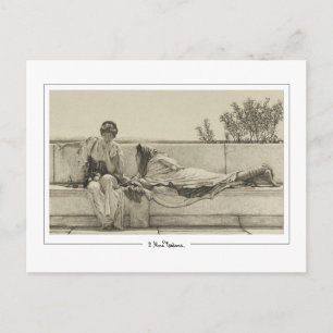 Lawrence Alma-Tadema #318 - Carte postale d'art fi