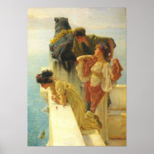 Lawrence Alma-Tadema - Good vantage point Poster