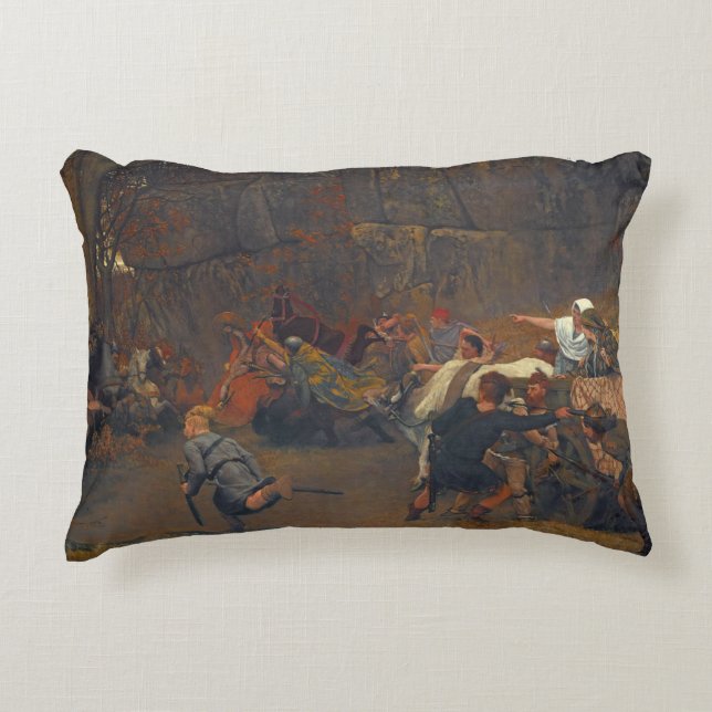 Lawrence Alma-Tadema - Gunthram Bose And His Accent Pillow (Front)