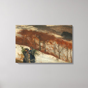 Lawrence Alma-Tadema - Landschaft im Wienerwald Canvas Print