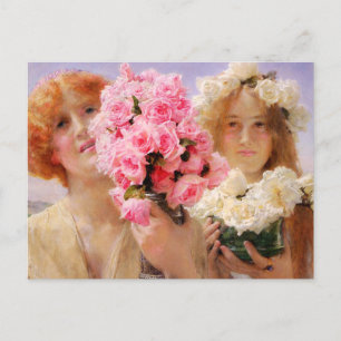 Lawrence Alma Tadema Summer Offering Postcard