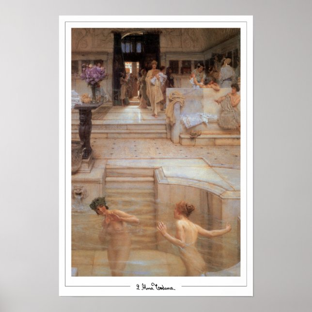 Lawrence Alma-Tadema Zedign Art Poster #61 (Front)