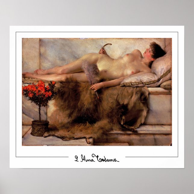 Lawrence Alma-Tadema Zedign Poster d'art #189 (Devant)