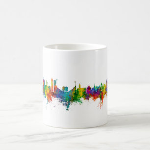 Lawrence Kansas Skyline Coffee Mug