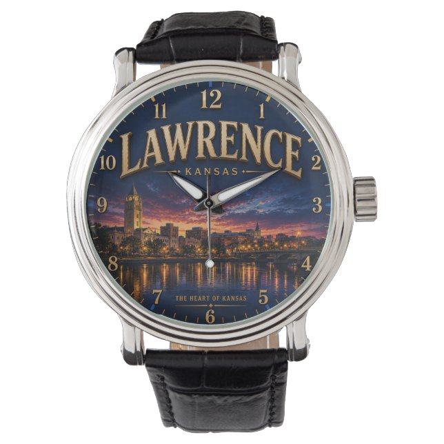 Lawrence Kansas Watch (Front)