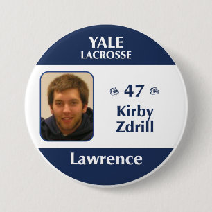 Lawrence - Kirby Zdrill 3 Inch Round Button