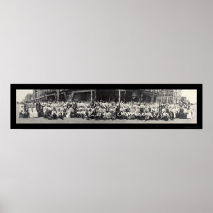 Lawrence KS Massacre Photo 1913 Poster