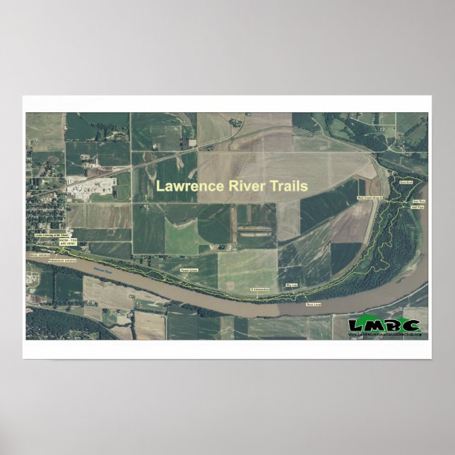 Lawrence River Trails Poster (Front)