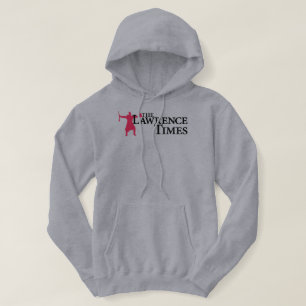 Lawrence Times adult hoodie (front only)
