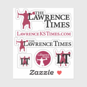 Lawrence Times sticker sheet