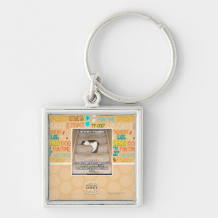 Laws of Kitteh Probability Keychain