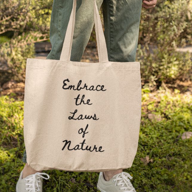 Laws of Nature Cool Physics Science Teacher Gift Tote Bag (Shop now and celebrate the wonders of the universe in every step you take!)