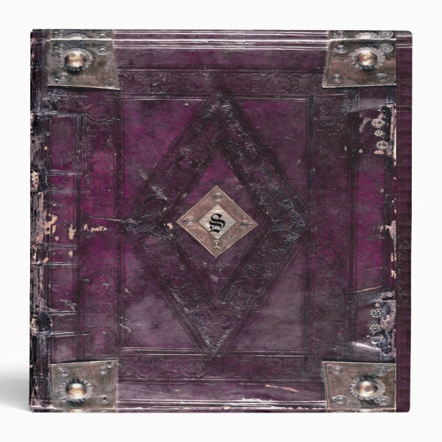 Lawsondern Vino Vintage III Monogram Binder (Front)