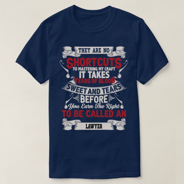 Lawyer 9 T-Shirt (Design Front)