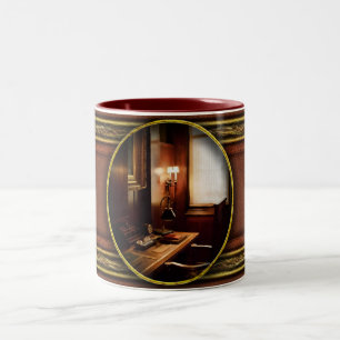 Lawyer - An elegant study Two-Tone Coffee Mug
