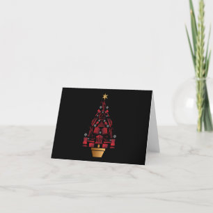 Lawyer Attorney Christmas Tree Card