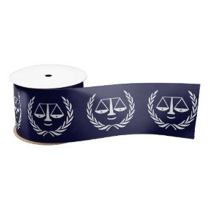 Lawyer Attorney Gift Satin Ribbon