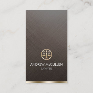 Lawyer Attorney Legal Law  Business Card
