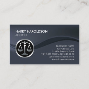 Lawyer Attorney Legal Law  Business Card