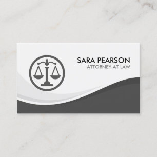 Lawyer Attorney Legal Law  Business Card