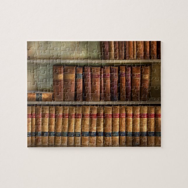 Lawyer - Books - Law books Jigsaw Puzzle (Horizontal)
