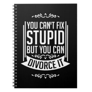 Lawyer Can Divorce It Notebook