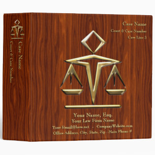 Lawyer Case Book v3 (Personalized) Binder