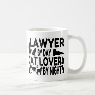 Lawyer Cat Lover Coffee Mug