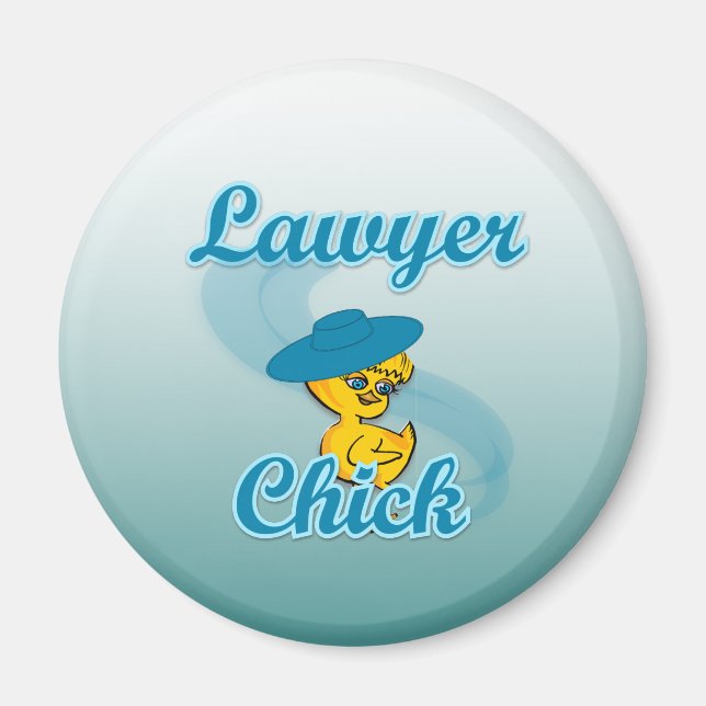 Lawyer Chick #3 Magnet (Front)