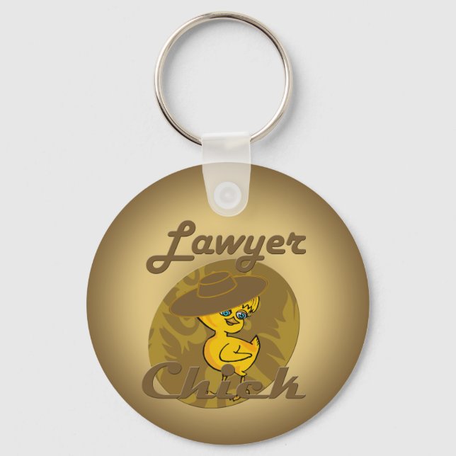 Lawyer Chick #6 Keychain (Front)
