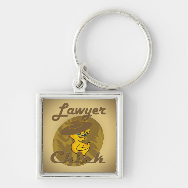 Lawyer Chick #6 Keychain (Front)