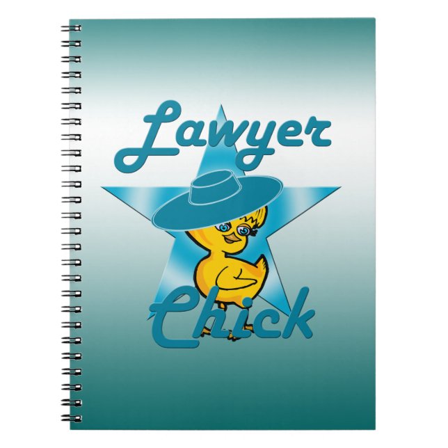 Lawyer Chick #7 Notebook (Front)